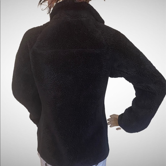 Women's Columbia Fast Beauty Black Plush Fleece Soft Full Zip Jacket Small VGC - Picture 5 of 6